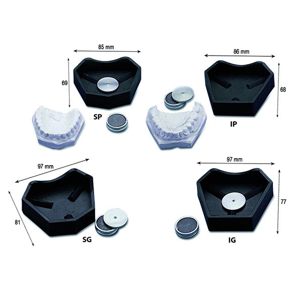 SOCKELFORMER MIT SPLITCAST-MAGNET Typ IP